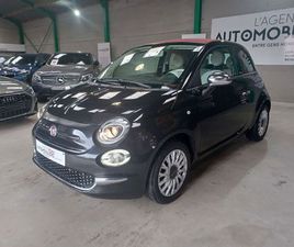 FIAT 500C FIAT 500C 500C 1.2I MIRROR APPLE CARPLAY,RADAR,GPS,