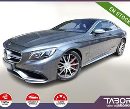 MERCEDES CLASSE S COUPE S63 MERCEDES-BENZ S-KLASSE S 63 AMG COUPE SANS MALUS 20P HUD