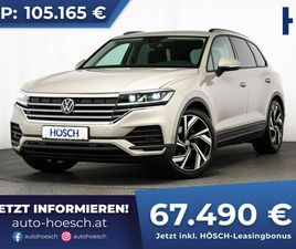 VW TOUAREG TDI 4M LUFT AHK LEDER ASSISTENZ NEUWERTIG