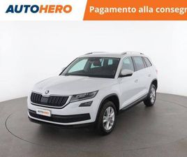 SKODA KODIAQ KODIAQ 1ª SERIE KODIAQ 2.0 TDI EVO SCR 4X4 DSG EXECUTIVE