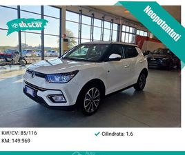 SSANGYONG TIVOLI 160 E XDI 1.6D XDI