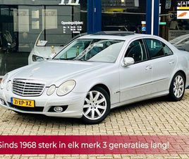 MERCEDES-BENZ E-KLASSE - 230 AVANTGARDE AUTOMAAT SCHUIFDAK L NAVI L AIRCO ECC L CRUISE L PDC V+A INRUIL KOOPJE MOOI