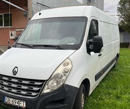 RENAULT MASTER RENAULT MASTER L3H2 2014, 125KM, WEBASTO, LÓŻKO, USZKODZONY SILNIK BIELSKO-BIALA • OLX.PL