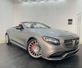 USED 2017 MERCEDES-BENZ AMG S 65 S 65 AMG CABRIOLET 2D