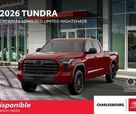 TOYOTA TUNDRA TOYOTA TUNDRA 2026 LIMITED NIGHTSHADE CREWMAX 4X4