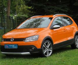 VOLKSWAGEN CROSSPOLO VOLKSWAGEN POLO V CROSSPOLO 1.HAND-TEILLEDER-NAVI