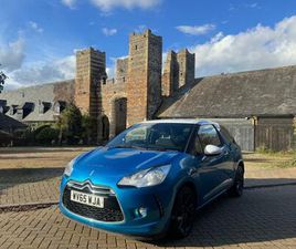 2015 DS AUTOMOBILES DS 3 1.2 PURETECH 110 DSTYLE NAV 3DR HATCHBACK PETROL MANUAL