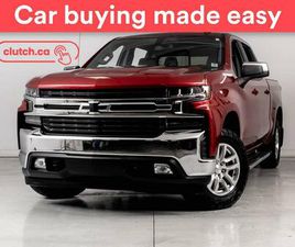 CHEVROLET SILVERADO 1500 CREW CAB USED 2019 CHEVROLET SILVERADO 1500 LT CREW CAB 5 3/4 FT 4X4 W/ APPLE CARPLAY, HEATED SEATS, REARVIEW CAM