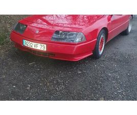 1986 RENAULT ALPINE GTA ROUGE MANUEL, 5 VITESSES CONDUITE...