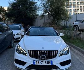 SHITET MERCEDES BENZ E CLASS CABRIOLET