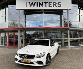 MERCEDES CLASSE C CABRIOLET MERCEDES-BENZ C-KLASSE CABRIO 200 AMG PREMIUM PLUS PACK STOELVERWARMING | MASSAGESTOELEN | BURMESTER | LEDER-ALCANTARA | NAVI | CAMERA