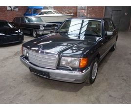 MERCEDES-BENZ SEL 500 W126 SCHIEBDACH LEDER LANGVERSION TÜVNEU
