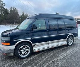 CHEVROLET EXPRESS /GMC VAN HIGHTOP MED LÅGA MIL!!