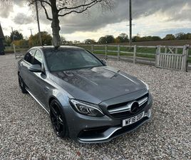 2018 MERCEDES-BENZ C-CLASS 4.0 C63 AMG (PREMIUM)(START/STOP) SALOON 4D SPEEDSHIFT MCT