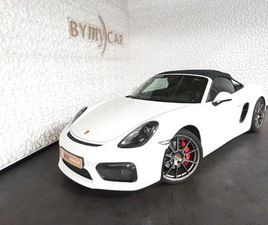 PORSCHE BOXSTER SPYDER BOXSTER SPYDER 3.8I 375 CH