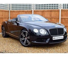BENTLEY CONTINENTAL GTC BENTLEY CONTINENTAL 4.0 V8 GTC AUTO 4WD EURO 5 2DR