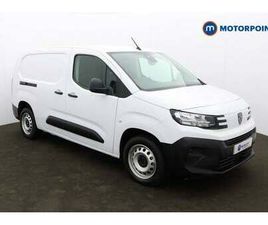 PEUGEOT PARTNER 2024 PEUGEOT PARTNER 1.5 BLUEHDI 100 PROFESSIONAL VAN PANEL VAN DIESEL MANUAL