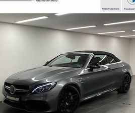 MERCEDES CLASSE C C 63 AMG MERCEDES-BENZ C 63 AMG CABRIO HEAD-UP LED RFK EL. SITZE