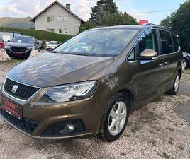 SEAT ALHAMBRA 2,0 TDI CR 4WD DPF NEUES PICKERL**VOLL **PANO, 7-SITZER, AHK, …