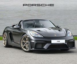 PORSCHE 718 BOXSTER SPYDER RS 4.0 RS SPYDER PDK EURO 6 (START/STOP) 2DR