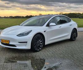 MODEL 3 PERFORMANCE AWD, NETTE AUTO WARMTEPOMP EAP