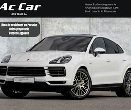 PORSCHE CAYENNE COUPÉ EHYBRID PLATINUM EDITION