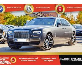 UTILIZAT ROLLS-ROYCE GHOST 2017 - 190 948,89 EUR, 41 400 KM - AUTOVIT.RO