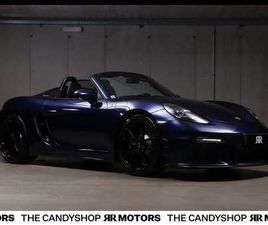 PORSCHE 718 BOXSTER SPYDER PORSCHE 718 BOXSTER SPYDER PDK*ENZIANBLAU*SCHALENSITZE*...