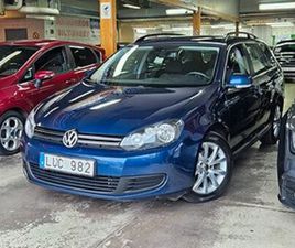 VOLKSWAGEN GOLF SW VOLKSWAGEN GOLF 1.6 AUTOMAT TDI DPF BMT MASTERS, 0% RÄNTA