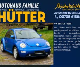 VOLKSWAGEN NEW BEETLE VW BEETLE, TÜV UND INSPEKTION NEU, KLIMAANLAGE GEWARTET!