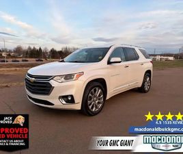 CHEVROLET TRAVERSE 2019 CHEVROLET TRAVERSE PREMIER - SUNROOF - COOLED SEATS - $270