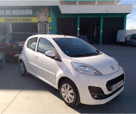 PEUGEOT 107 PEUGEOT 107 1.0