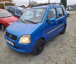 OPEL AGILA OPEL AGILA 1.MAJITELKA,CZ