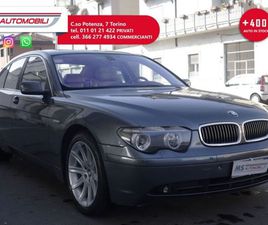 BMW SERIE 7 745 SERIE 7 (E65/E66) 745I GPL 2033 TETTO UNICOPROPRIETARIO
