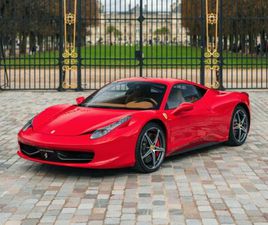 FERRARI 458 ITALIA FERRARI 458 ITALIA *VERY LOW MILEAGE*
