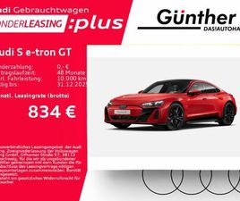 AUDI S E-TRON GT +ALLRADLENKUNG+UMGEBUNGSKAMERAS+B&O+
