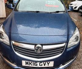 2016 VAUXHALL INSIGNIA SRI NAV HATCHBACK PETROL MANUAL