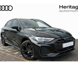 AUDI A3 SPORTBACK AUDI A3 SPORTBACK TFSI E BLACK EDITION 204 PS E S TRONIC