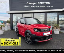 OCCASION LIGIER MYLI 22% MOINS CHÈRE QUE LE NEUF POUR 4600 KMS ET 6 MOIS VERSION REVO D+ MONOCYLINDRE VOITURE SANS PERMIS DISPONIBLE CHEZ LEBRETON AUBIERE