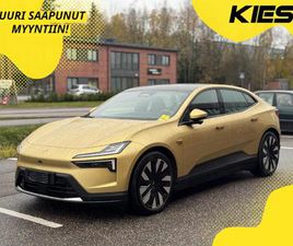 POLESTAR POLESTAR 4 DUAL POLESTAR 4 LONG RANGE DUAL MOTOR / PLUS- JA PRO-PKT. / NAHAT / ILMALÄMPÖPUMPPU / HUD / KEYLESS / MUISTIPENKIT / PIXEL LED / H&K