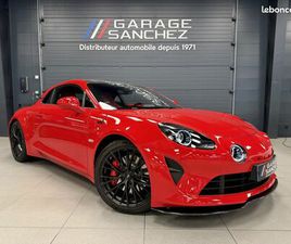 ALPINE A110 S 1.8L 300CV - ROUGE SISMIQUE/PACK AÉRO/TOIT CARBONE/INT ROUGE - SUIVI ALPINE
