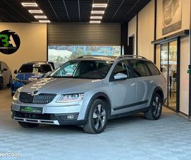 SKODA OCTAVIA SCOUT SKODA OCTAVIA COMBI SCOUT 2.0 TDI 184CV CR 4X4 DSG6 / SIÈGES CHAUFFANTS / GPS / ATTELAGE