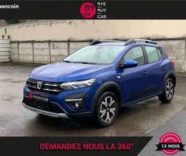DACIA SANDERO STEPWAY 1.0 TCE - 90 - BV CVT CONFORT GARANTIE 12 MOIS