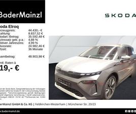 SKODA ELROQ SKODA ELROQ 85 LODGE MAXX WÄPU 360° MATRIX HUD NAVI