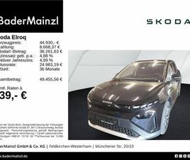 SKODA ELROQ SKODA ELROQ 85 SUITE MAXX WÄPU 21