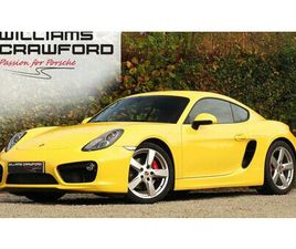 2016 PORSCHE CAYMAN JAUNE MANUEL, 7+ VITESSES CONDUITE À...