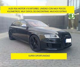 AUDI A6 AVANT RS6 AUDI A6 RS6 AVANT TIPTRONIC