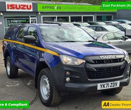ISUZU D-MAX 1.9 TD UTILITY 4WD EURO 6 (START/STOP) 4DR