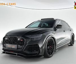 AUDI RS Q8 RSQ8-R ABT 4.0 740PK TFSI QUATTRO |INCL. BTW|1 OF 125|CARBON EXTERIEUR|RS-DYNAMIC PLUS|PANORAMADAK|BANG&OLUFSEN|MASSAGE|HUD|MEMORY|360° CAMERA|STOELV