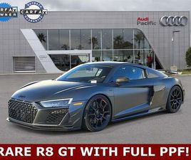 AUDI R8 GT RWD 2023 AUDI R8 V10 GT RWD S TRONIC